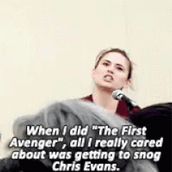 Hayley Atwell Talks About First Avenger Movie GIF