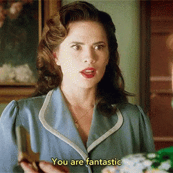 Hayley Atwell You Are Fantastic GIF