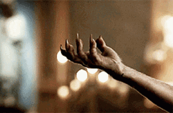 Hayley Marshall Evolving Vampire Hands GIF