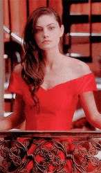 Hayley Marshall Looking Afar GIF