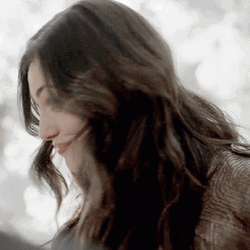 Hayley Marshall Looking Around GIF