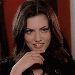 Hayley Marshall Seducing Look GIF