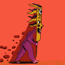 Hayley Powers Mask Month Walk GIF