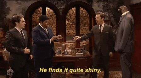 He Finds It Quite Glazing Shiny GIF