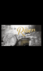 He Has Risen Empty Tomb GIF