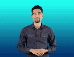 He Is Happy To Praise God GIF