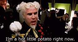 He Is Like A Hot Potato Right Now GIF