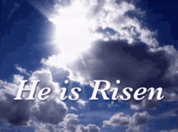 He Is Risen Clouds Moving GIF