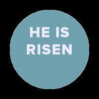 He Is Risen Indeed Text GIF