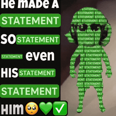 He Made A Statement GIF