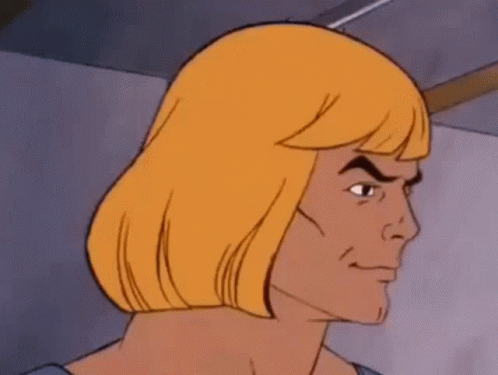 He Man From The Masters Of The Universe Is Making A Funny Face GIF