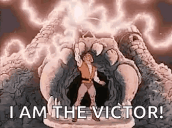 He Man I Have The Power I Am The Victor GIF