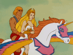 He Man She Ra Unicorn GIF