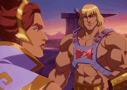 He Man Teela Tag Team GIF