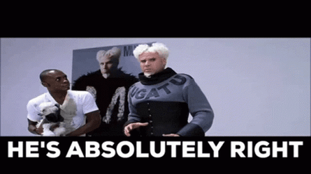 He's Absolutely Right Mugatu GIF