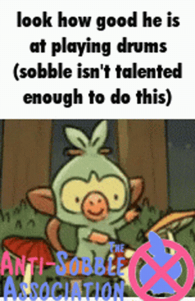 He's Good At Drums Sobble Not Talented GIF
