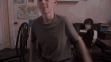 He's Jumping Pretending To Be Flying GIF