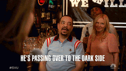 He's Passing Over The Dark Side GIF