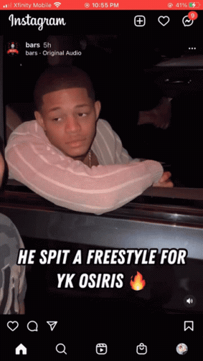 He Spit A Freestyle Instagram Post GIF