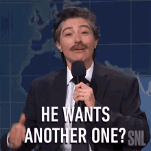 He Wants Another One SNL Live GIF