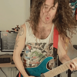 Head Bang Bradley Hall Jamming GIF