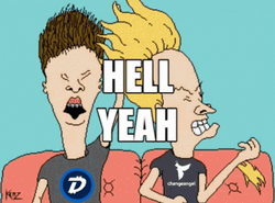 Head Banging Beevus Butthead Digibyte GIF