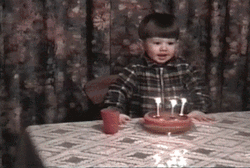 Head Banging Fail Happy Birthday Kid GIF