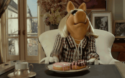 Head Desk Miss Piggy GIF