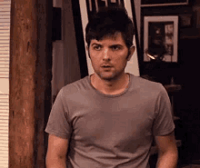 Head In Hands Face Palm Adam Scott GIF
