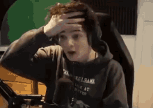 Head In Hands What What What No Crap GIF