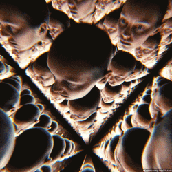 Head Kaleidoscope Loop GIF