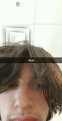 Head Man Selfie GIF