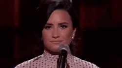 Head Nod Demi Lovato Approves GIF