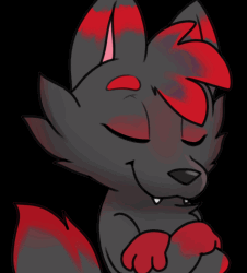 Head Nod Furry Red Dog GIF