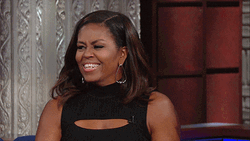 Head Nod Michelle Obama Agrees GIF