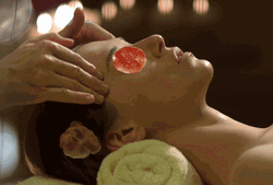 Head Oil Massage GIF