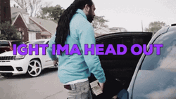 Head Out Of The Car GIF