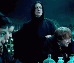 Head Slap Snape Ron Weasley Harry Potter