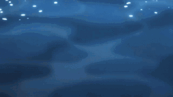 Head Spinning On Water GIF