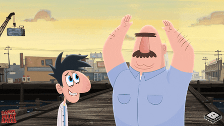 Head Tap Flint And Tim Lockwood GIF