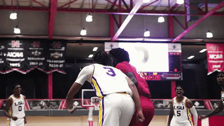 Head Tap LSU Tigers Player GIF