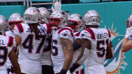 Head Tap New England Patriots GIF