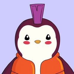 Head Tap Pudgy Penguin GIF