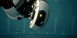 Headcanons Robot Head Spying Portal 2 GIF