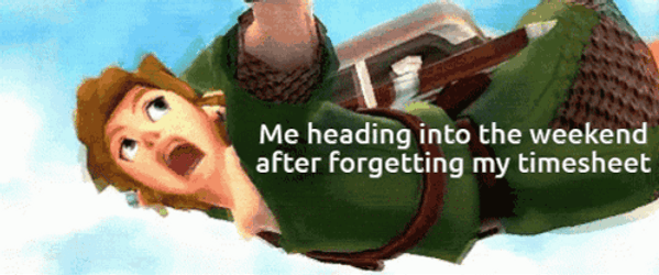 Heading To  Weekend Forgot But Forgot The Timecard GIF