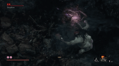 Headless Video Game Screenshot GIF