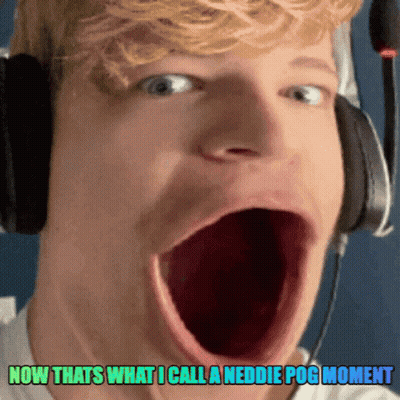 Headphone Man Now I Call Neddie Pog Moment GIF