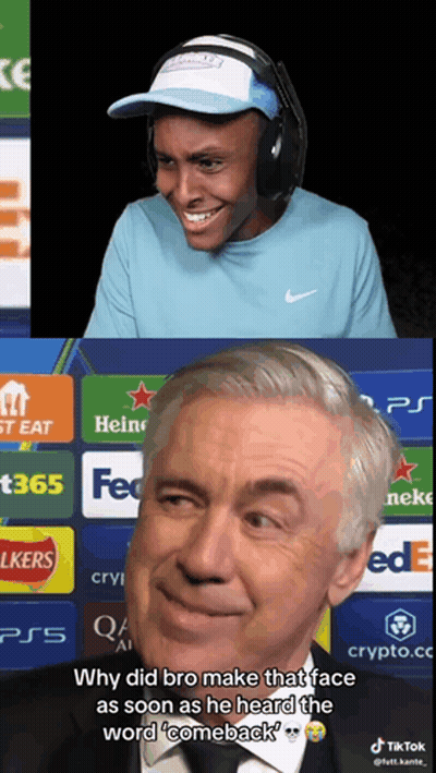 Headphones Smiling Man And Blue Shirt Man GIF