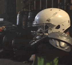 Headshot Helmet Football GIF