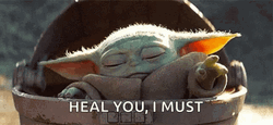 Heal You I Must Baby Yoda GIF